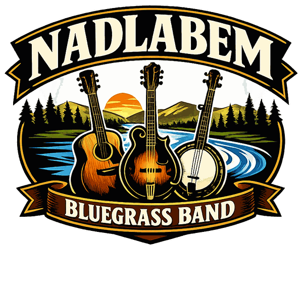 Logo kapely NadLabem — bluegrass band